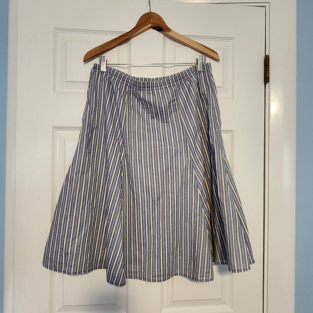 Garnet Hill cotton skirt